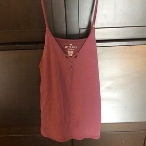 American Eagle Soft & Sexy Sueded tank top